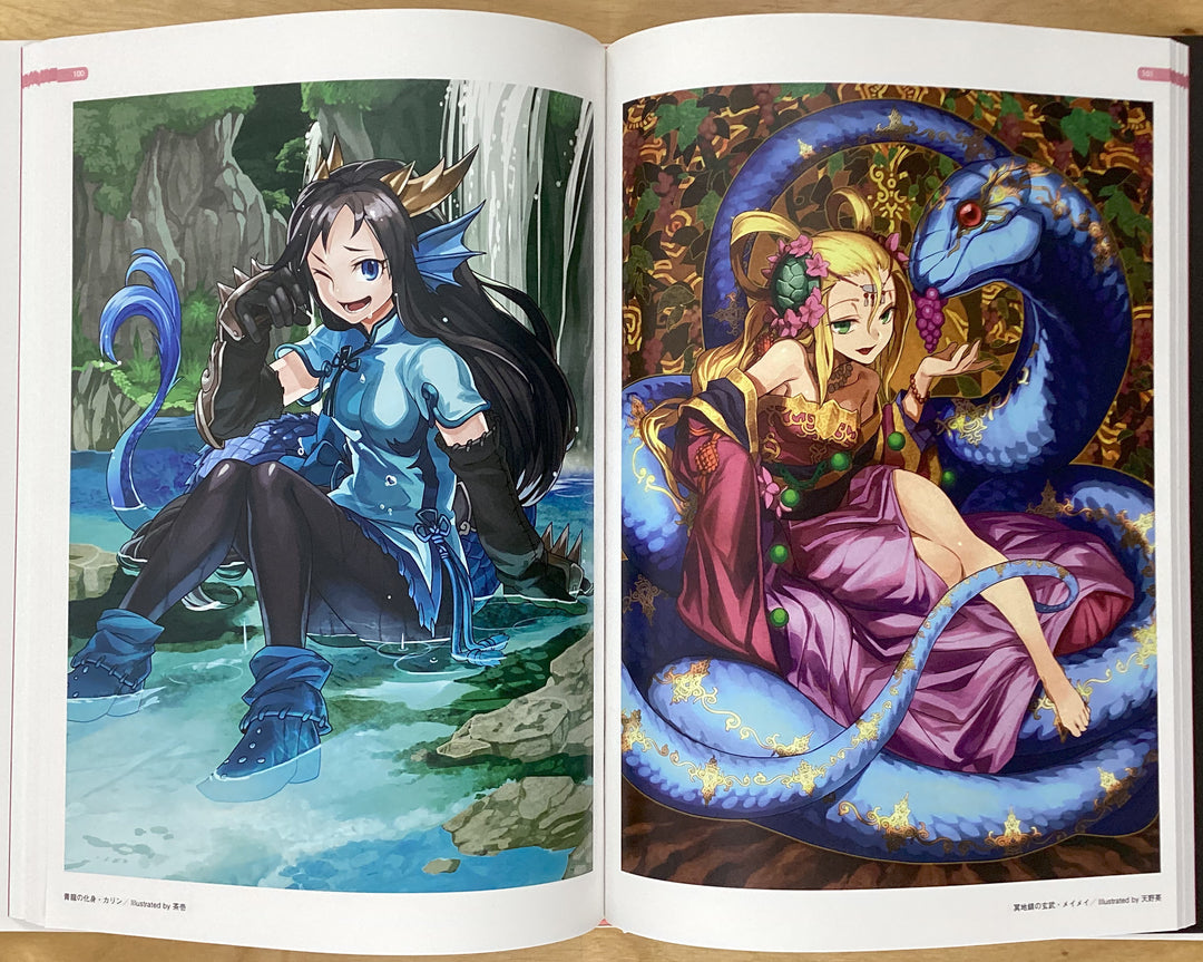 Puzzle & Dragons Trading Card Game Illustrations