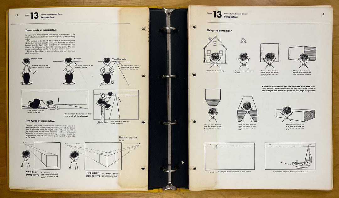 Famous Artists Cartoon Course