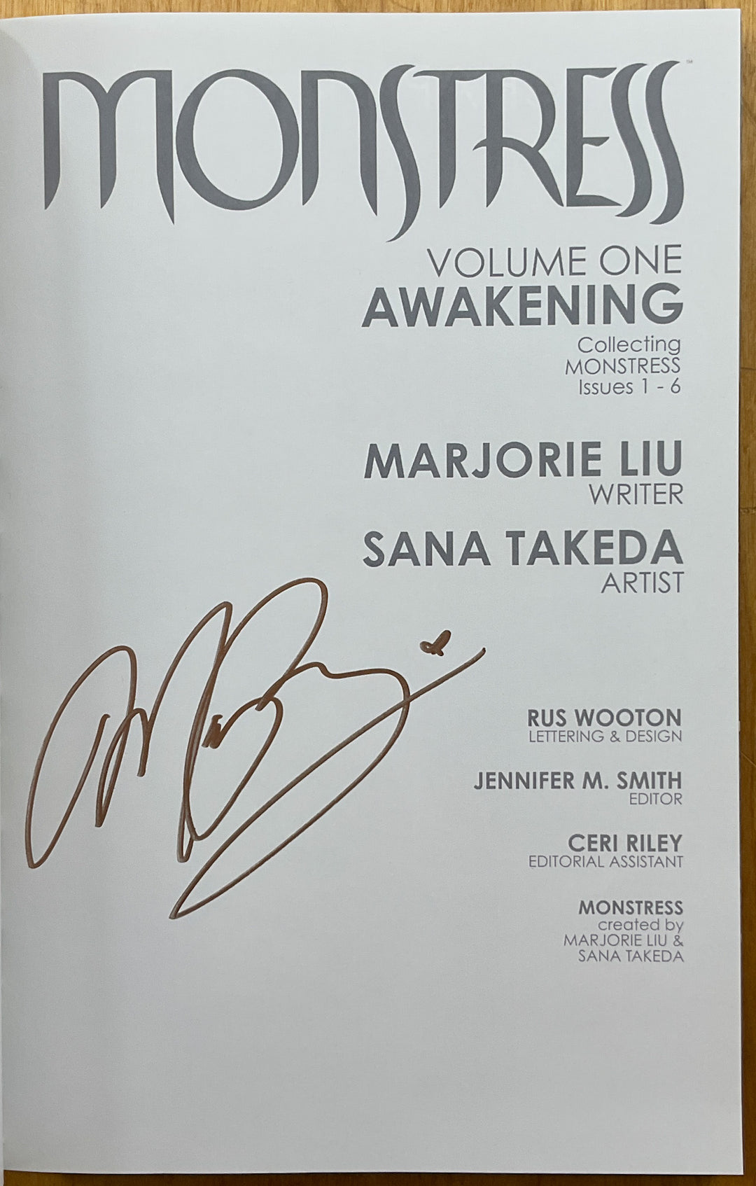 Monstress Vol. 1: Awakening - Signed First