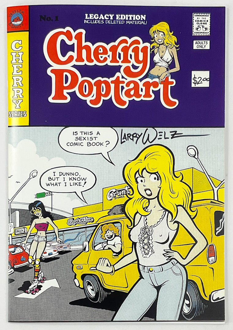 Cherry Poptart #1 Legacy Edition - Signed 1st