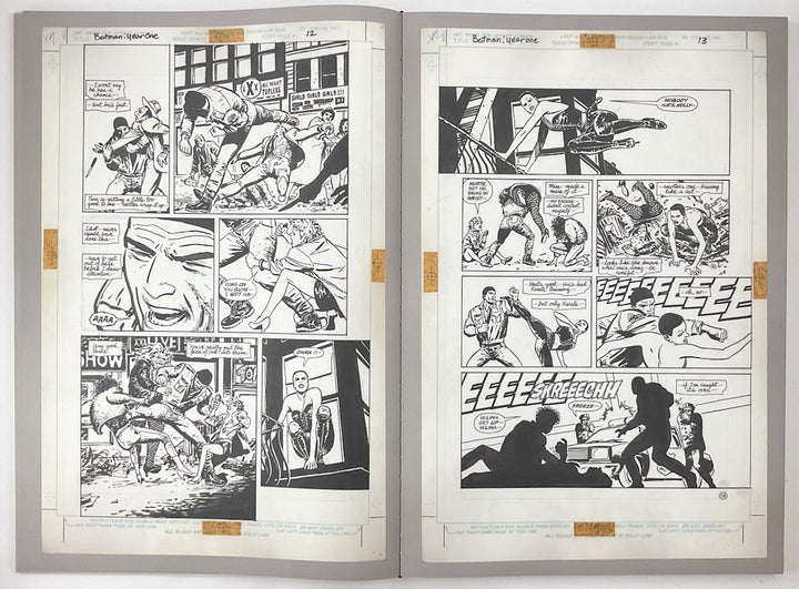 David Mazzucchelli's Batman Year One Artist's Edition