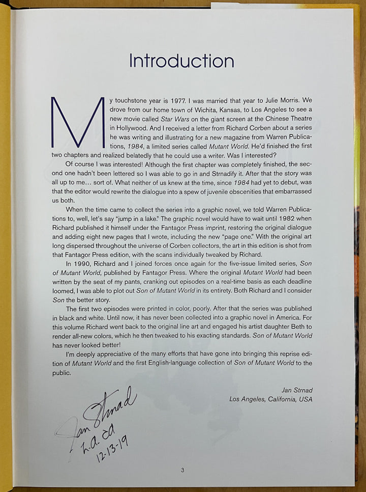 Mutant World and Son of Mutant World - Signed by the Author