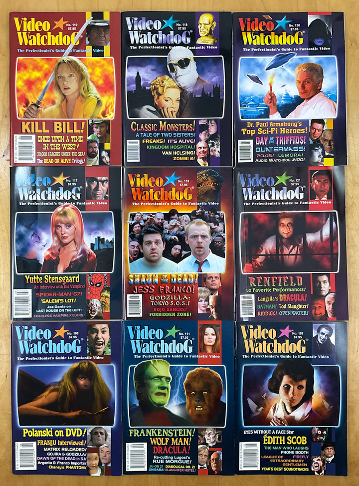 Video Watchdog Lot - 134 issues