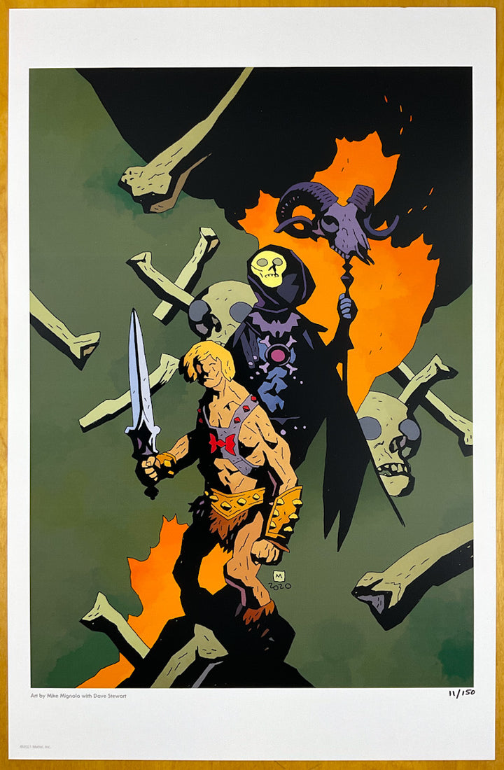 Masters of the Universe: Revelation #1 - Comic Cover Fine Art Print by Mike Mignola with Dave Stewart