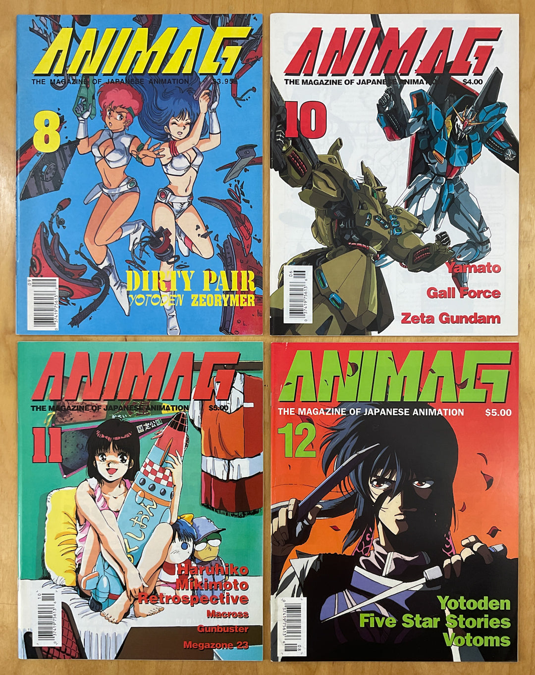 Animag: The Magazine of Japanese Animation - 13 Issue Lot