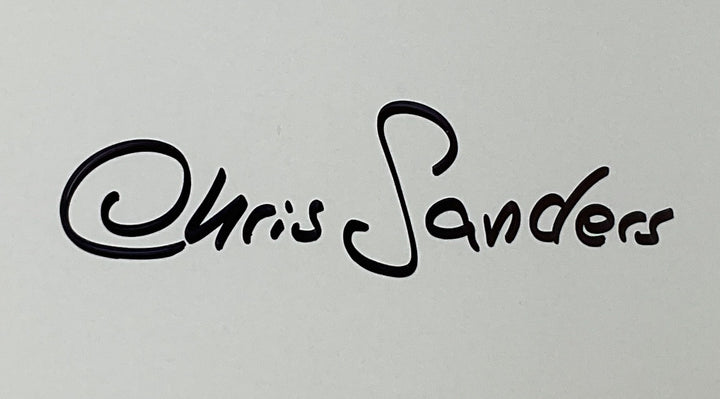 Chris Sanders Sketchbook 1B - Signed