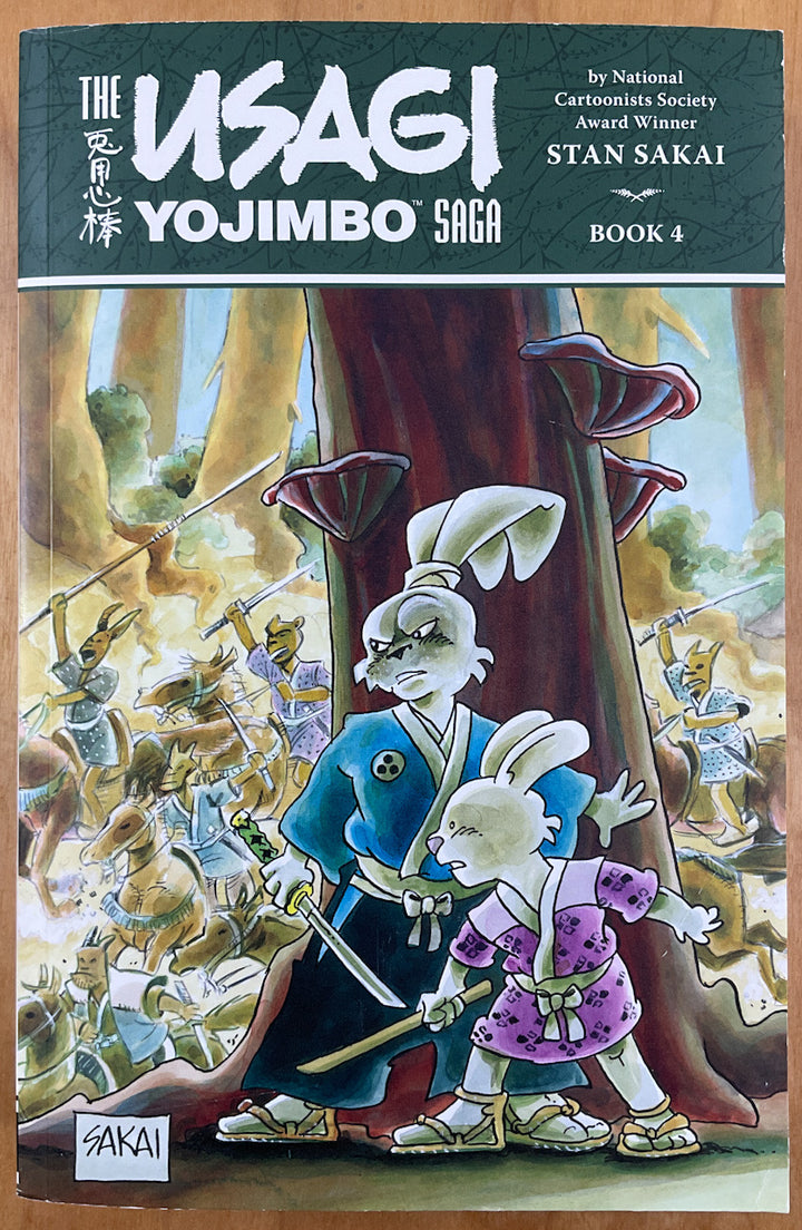 The Usagi Yojimbo Saga Book 4