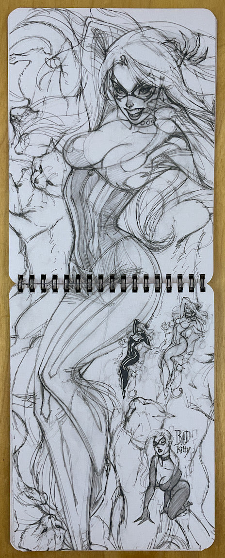 J. Scott Campbell's The Ruff Stuff Sketchbook Set of Volumes 1 and 2