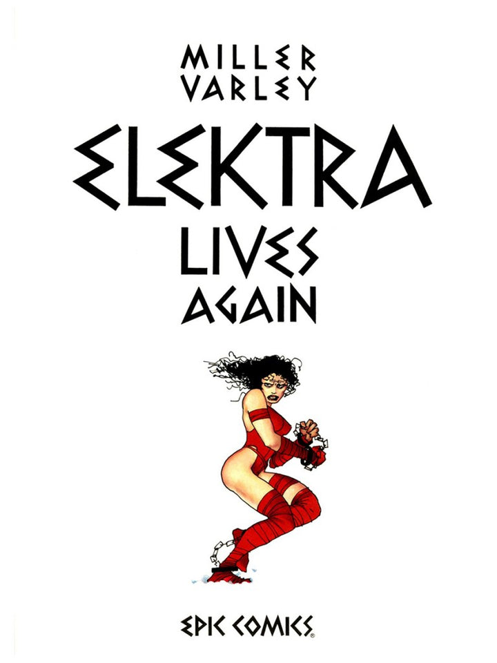 Elektra Lives Again (1990) Signed First Printing