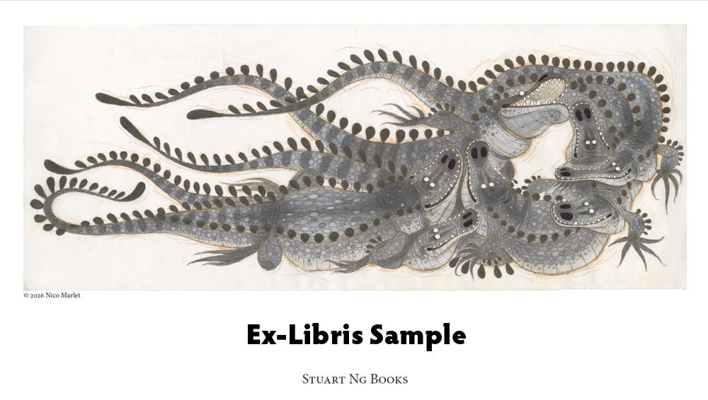 Boisterous Beasts & Deadly Dragons: The Art of Nico Marlet - With a Signed Ex-Libris - Pre-Order