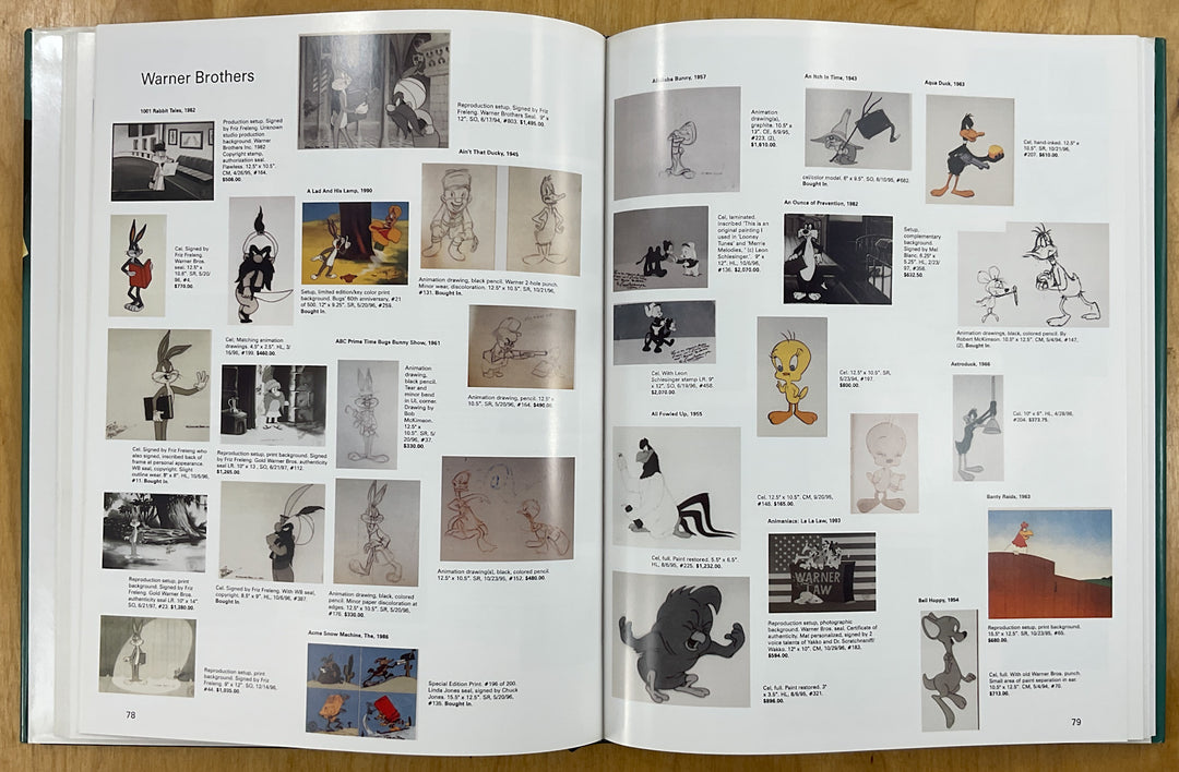 Animation Art at Auction Since 1994