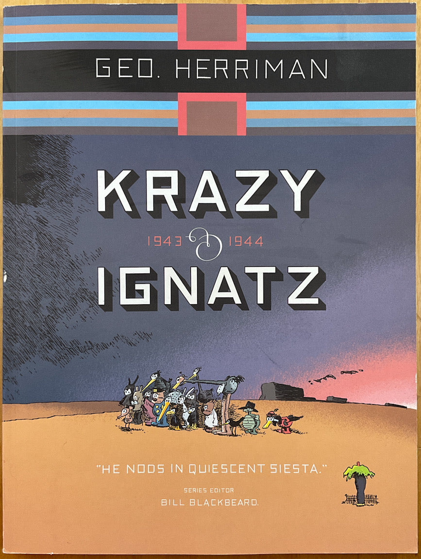 Krazy & Ignatz in "He Nods in Quiescent Siesta": 1943-1944