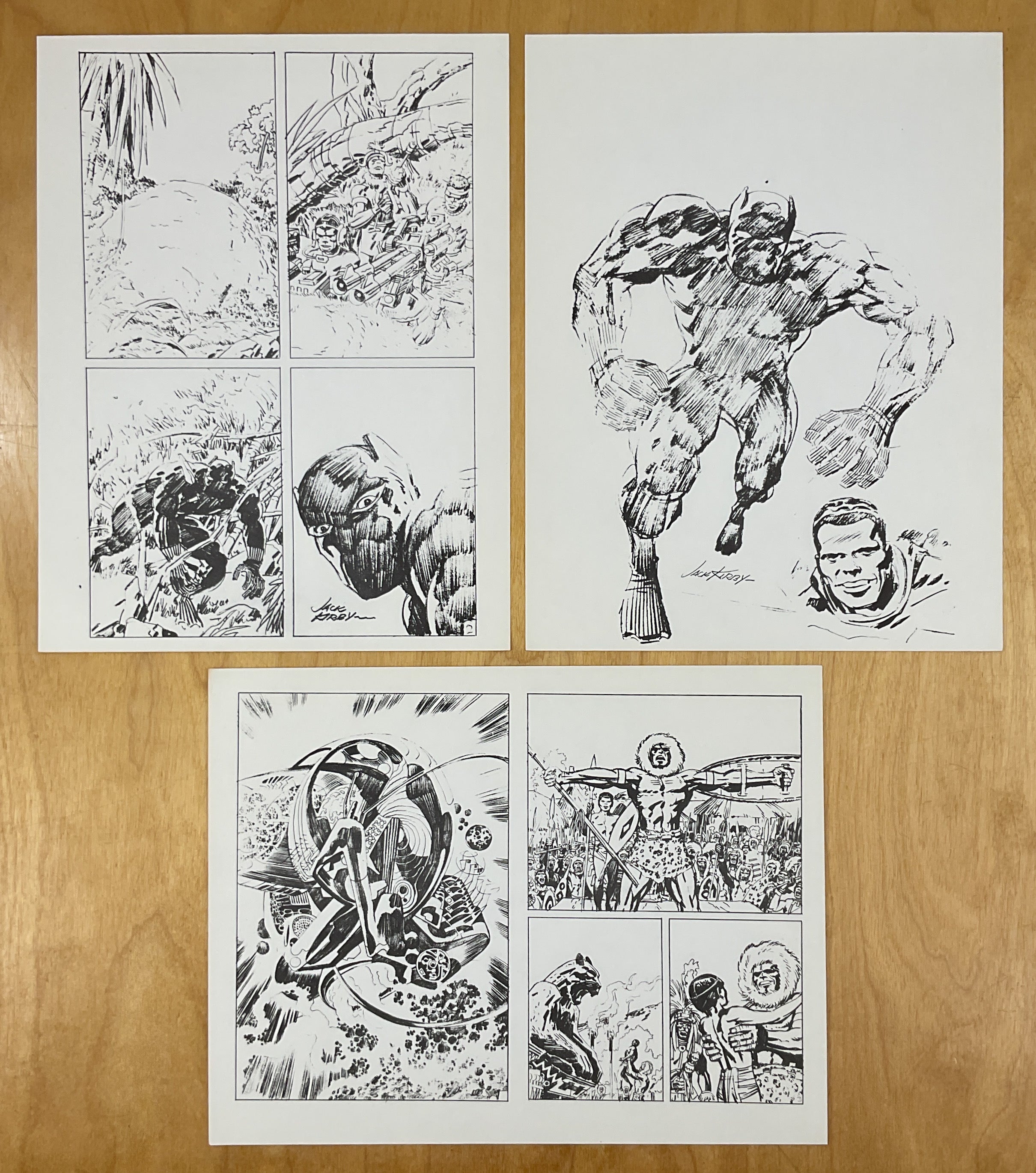 Jack Kirby Portfolio (1970) – Stuart Ng Books