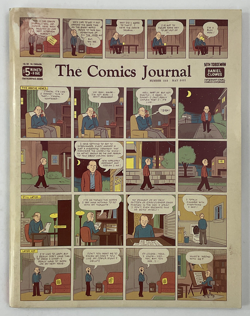 The Comics Journal #233 - Daniel Clowes Interview