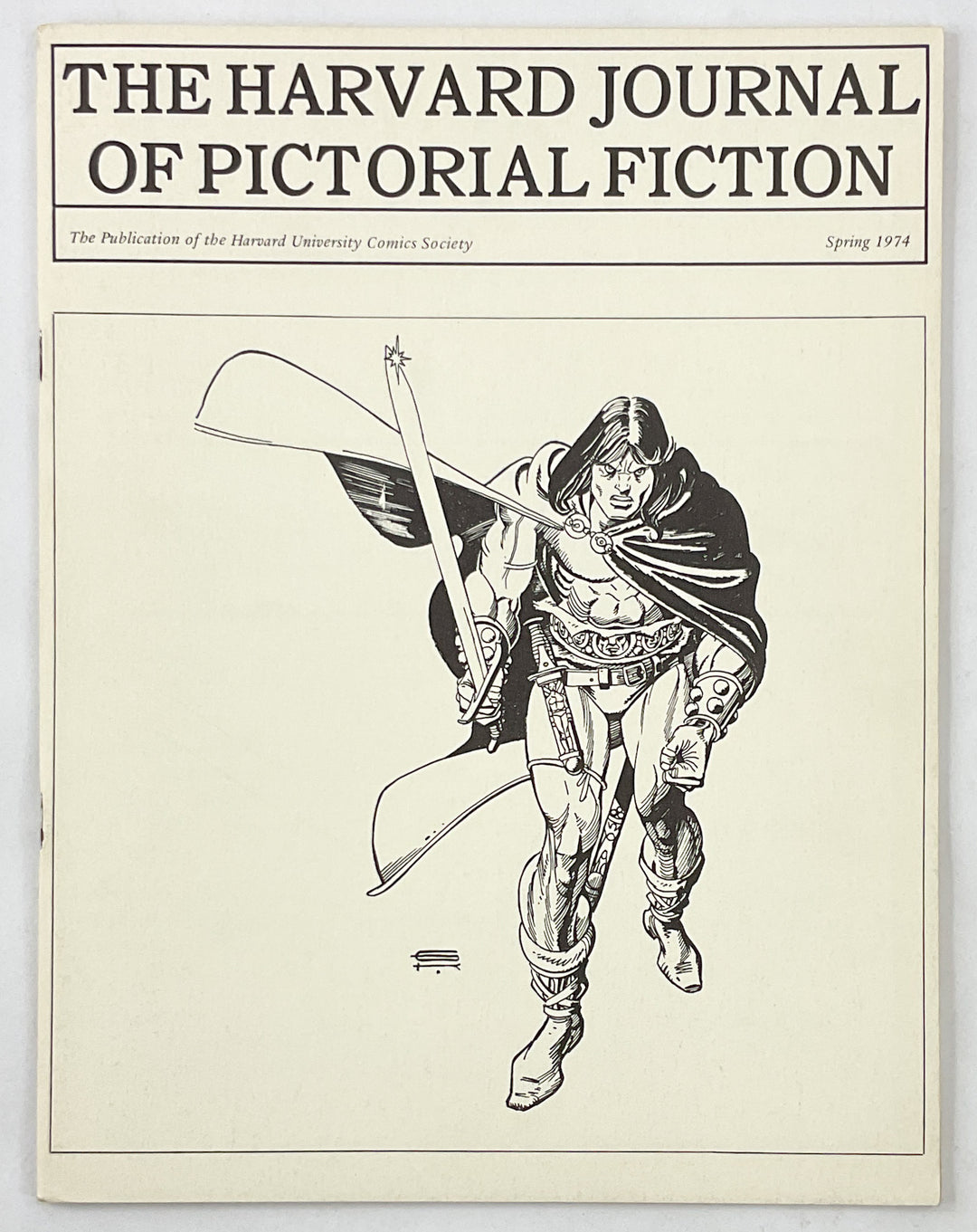 The Harvard Journal of Pictorial Fiction, Spring 1974