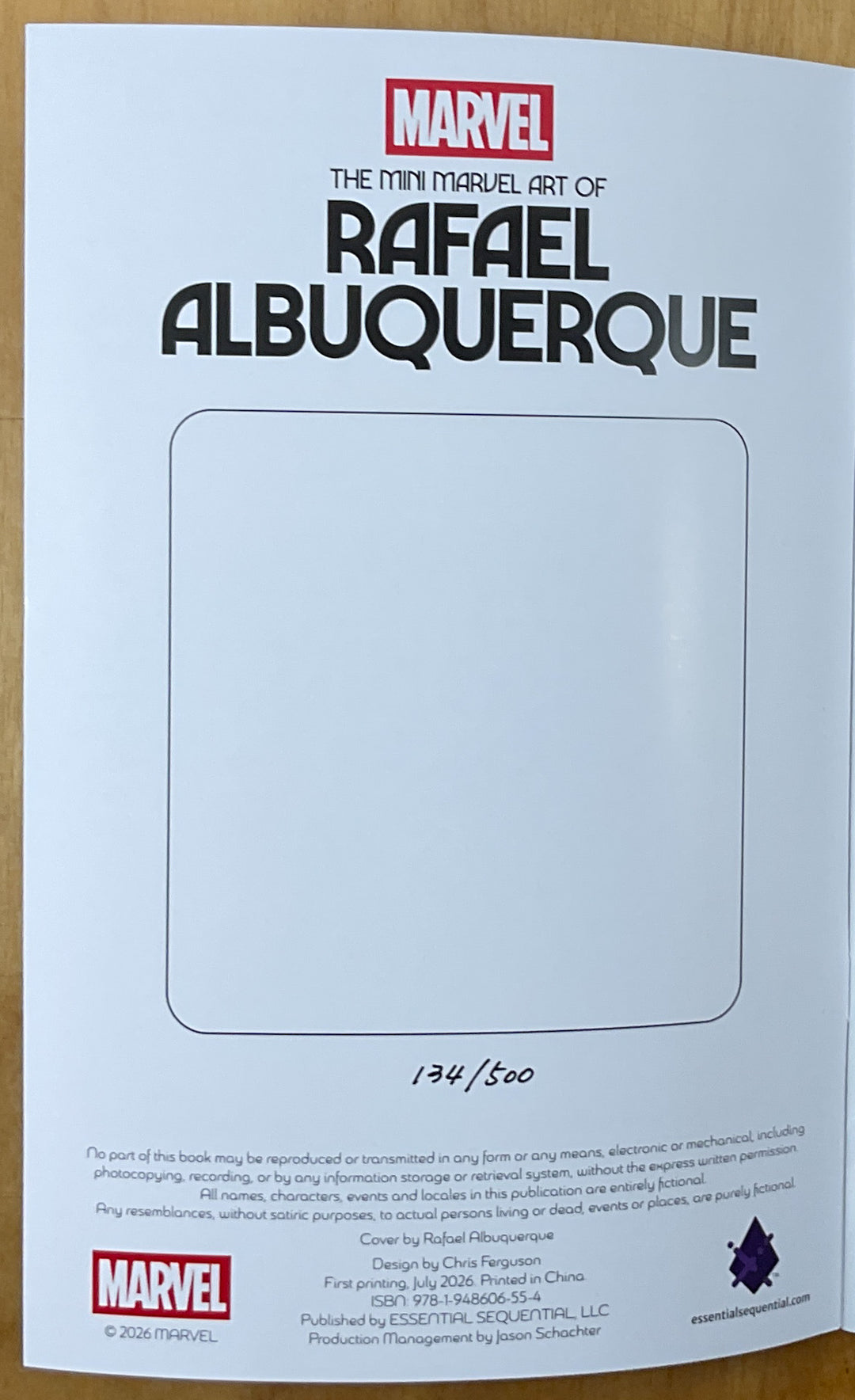 Mini-Marvel Art of Rafael Albuquerque - Signed & Numbered