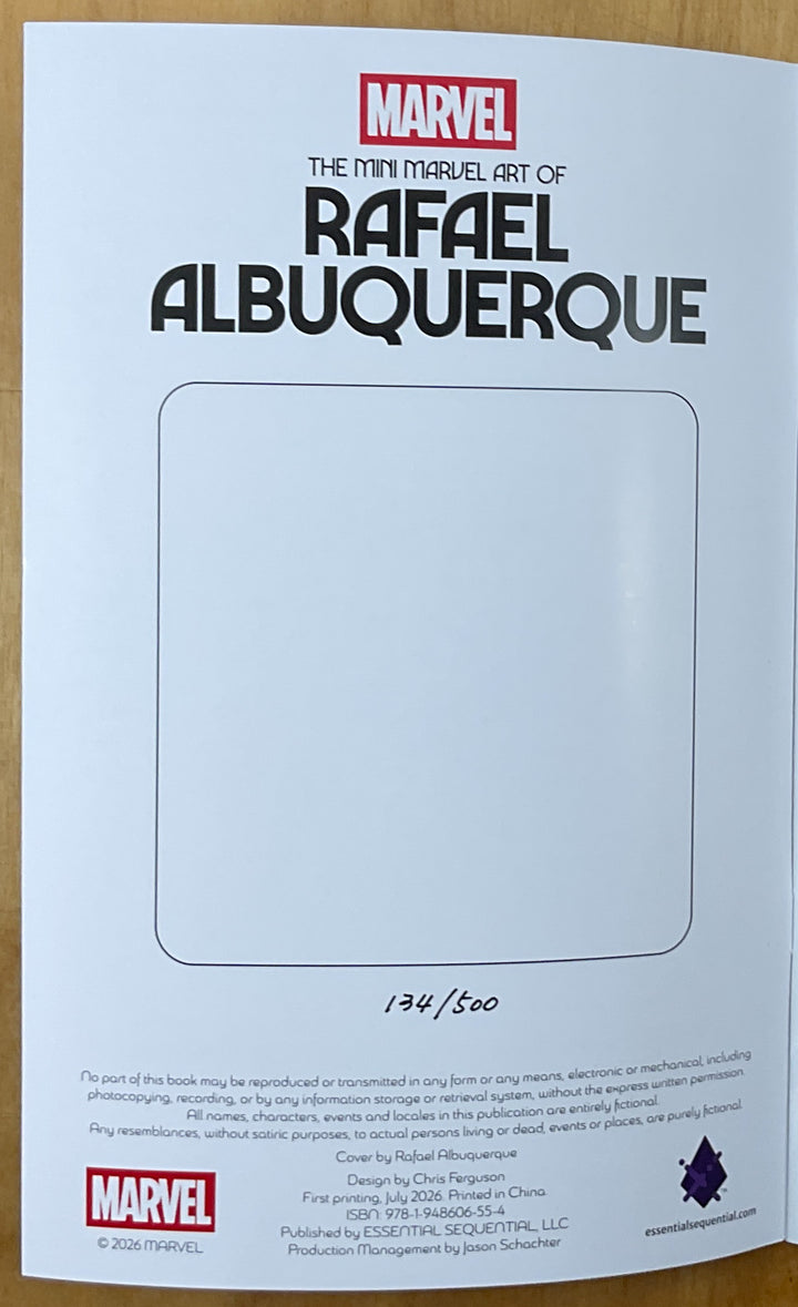 Mini-Marvel Art of Rafael Albuquerque - Signed & Numbered