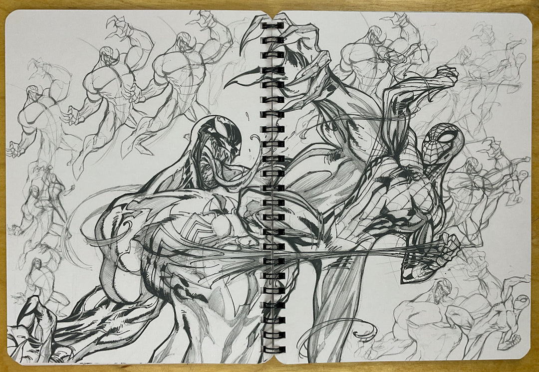 J. Scott Campbell's The Ruff Stuff Sketchbook Set of Volumes 1 and 2