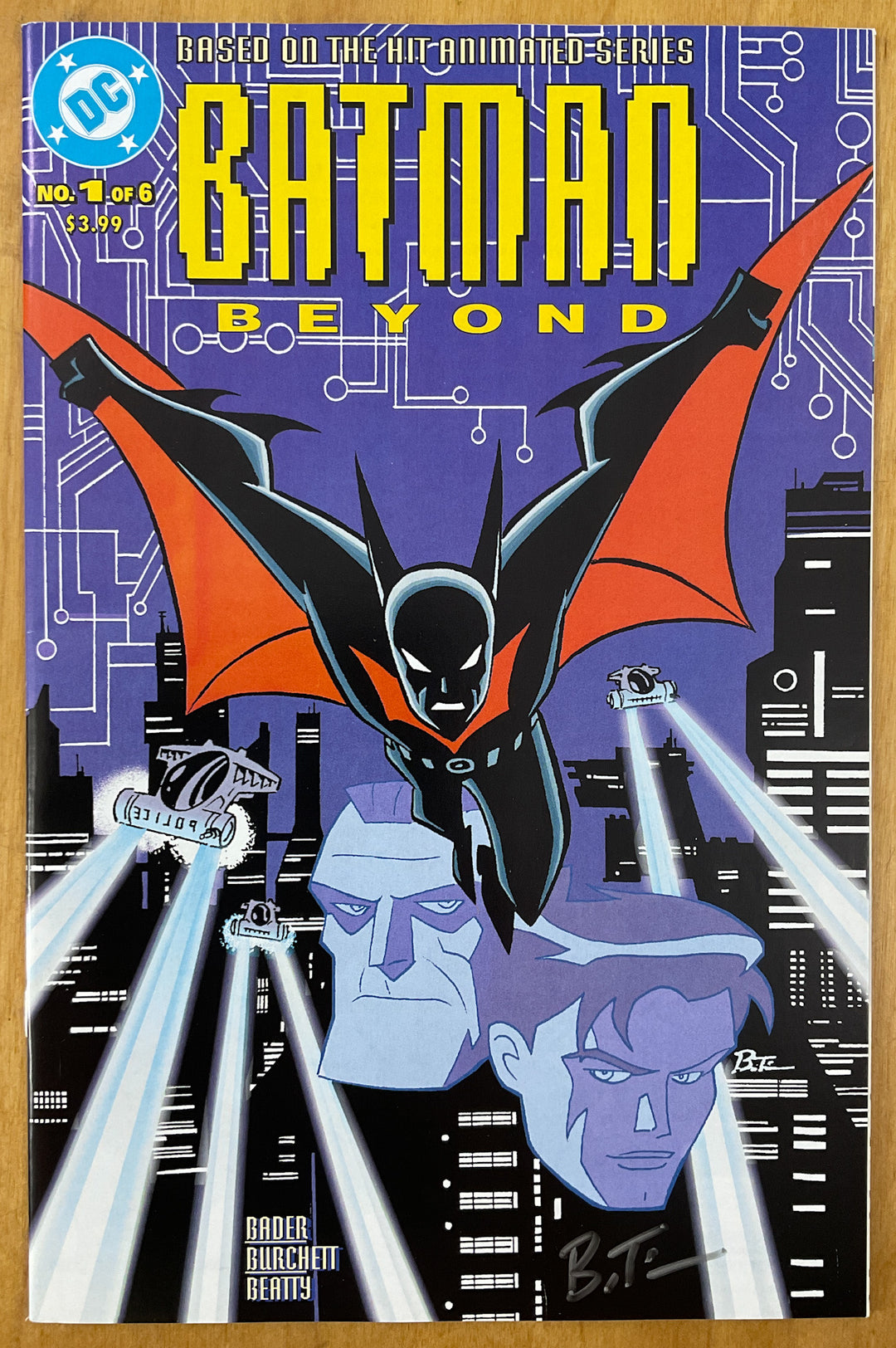 Batman Beyond #1 Facsimile Edition - Signed