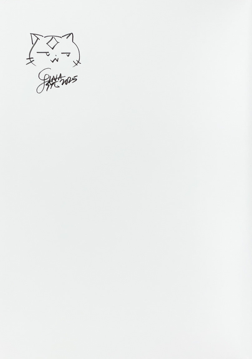 Analog: A Collection of Traditional Sketches by Gina Nguyen - Signed with a Drawing