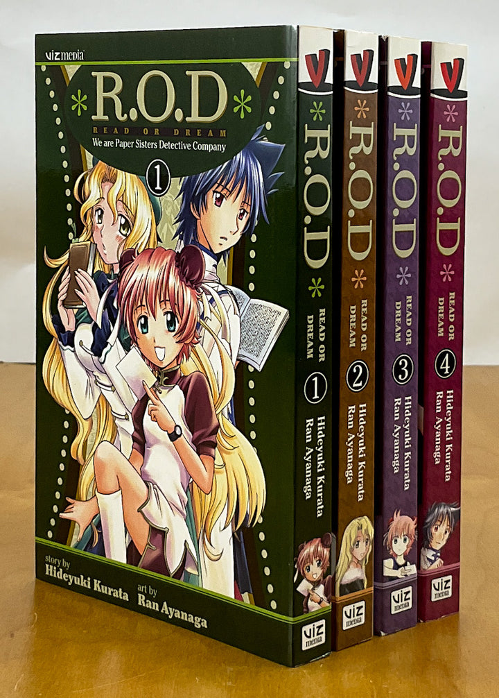 R.O.D: Read or Dream, Vol. 1-4 - Complete Set
