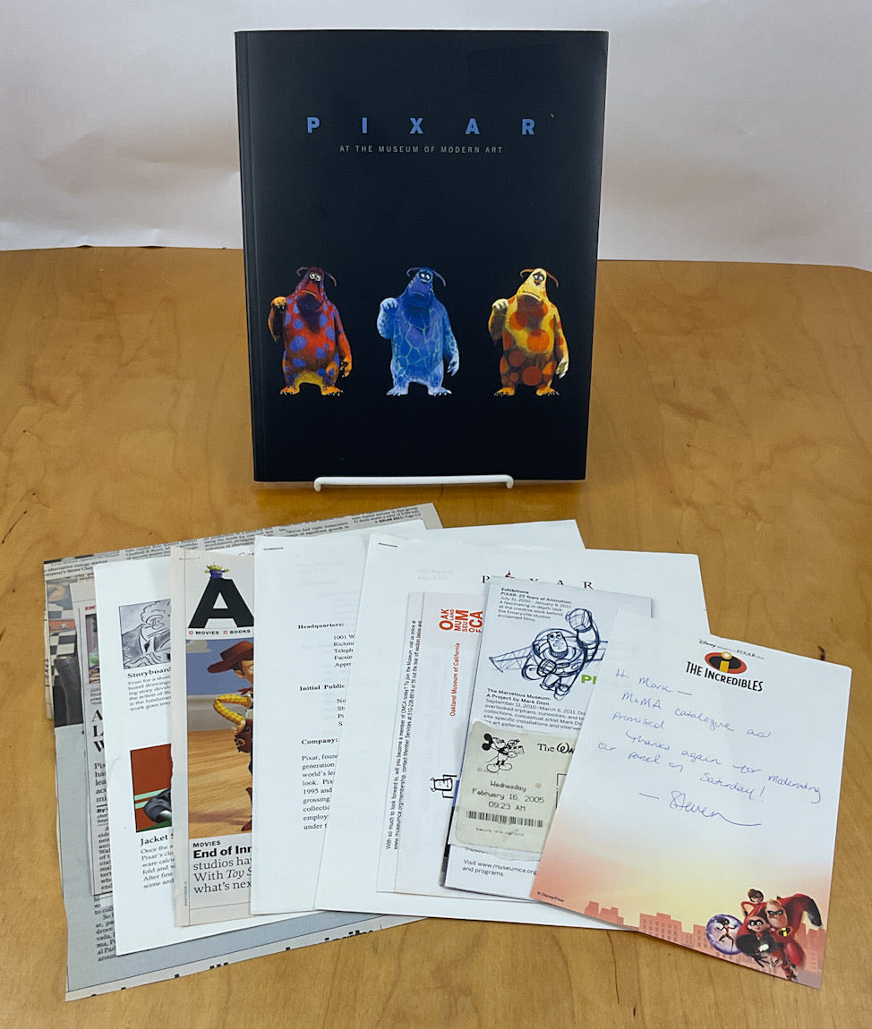 Pixar: at the Museum of Modern Art (2005) with Ephemera
