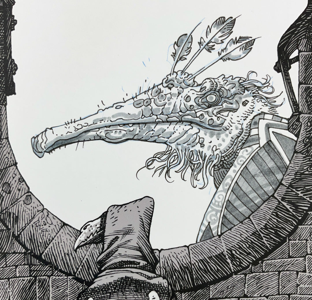 Thunder Hunters - Signed with a drawing