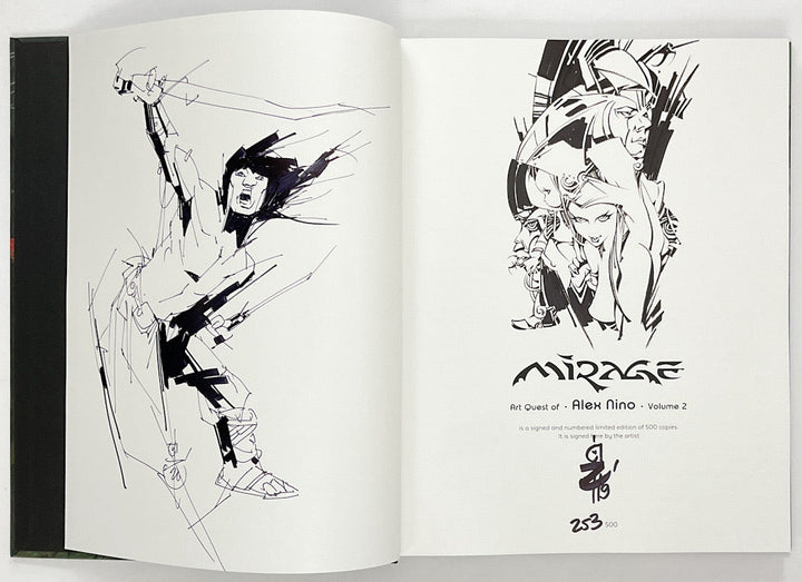 Mirage: Art Quest of Alex Nino, Vol. 2 - Signed with a Full-Page Drawing