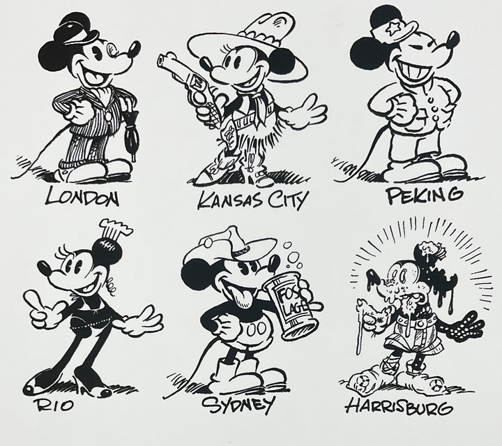 Gary Hallgren's Vermin Everywhere Signed & Numbered Print