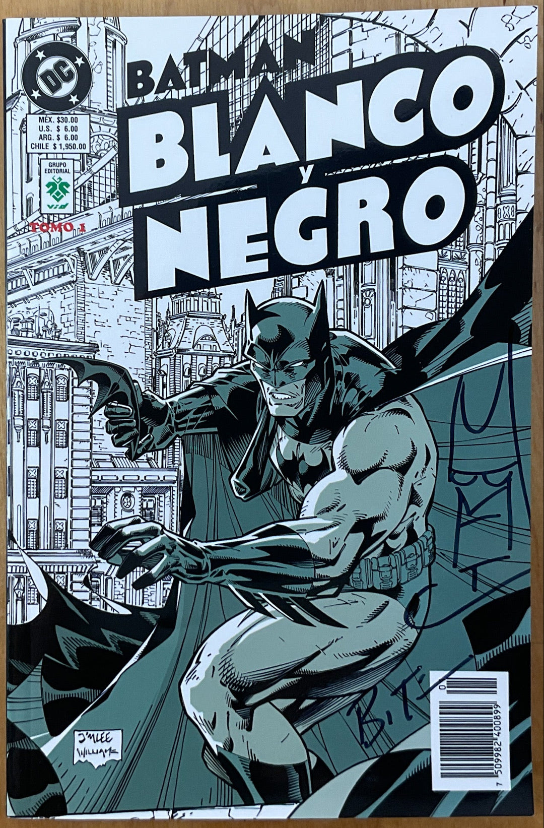 Batman Blanco y Negro, Tomo 1 - Signed and Remarqued