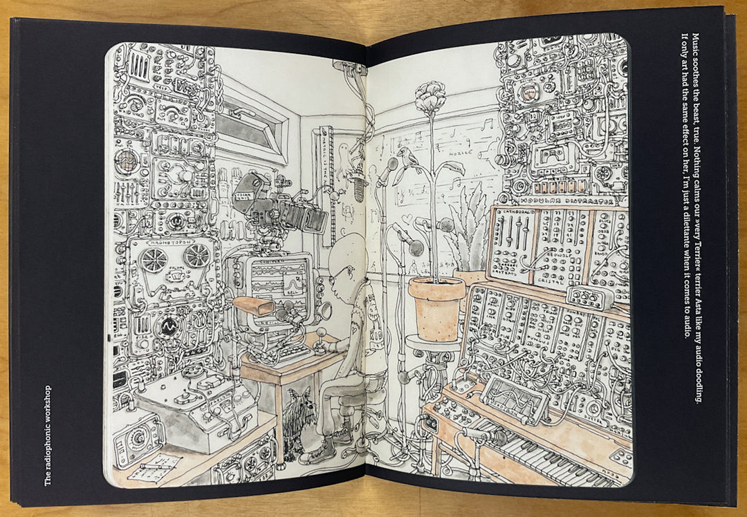 The Second in Line - From the Sketchbooks of Mattias Adolfsson (2013) First Edition - Signed with a Drawing