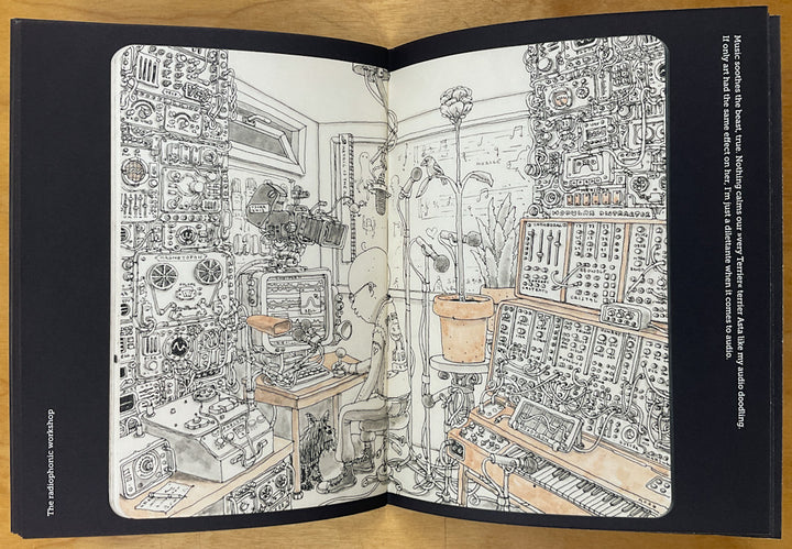 The Second in Line - From the Sketchbooks of Mattias Adolfsson (2013) First Edition - Signed with a Drawing