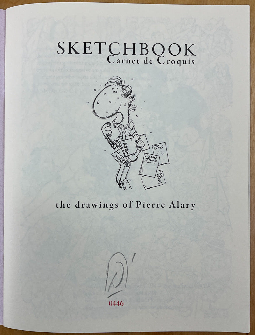 Sketchbook / Carnet de Croquis - Signed & Numbered