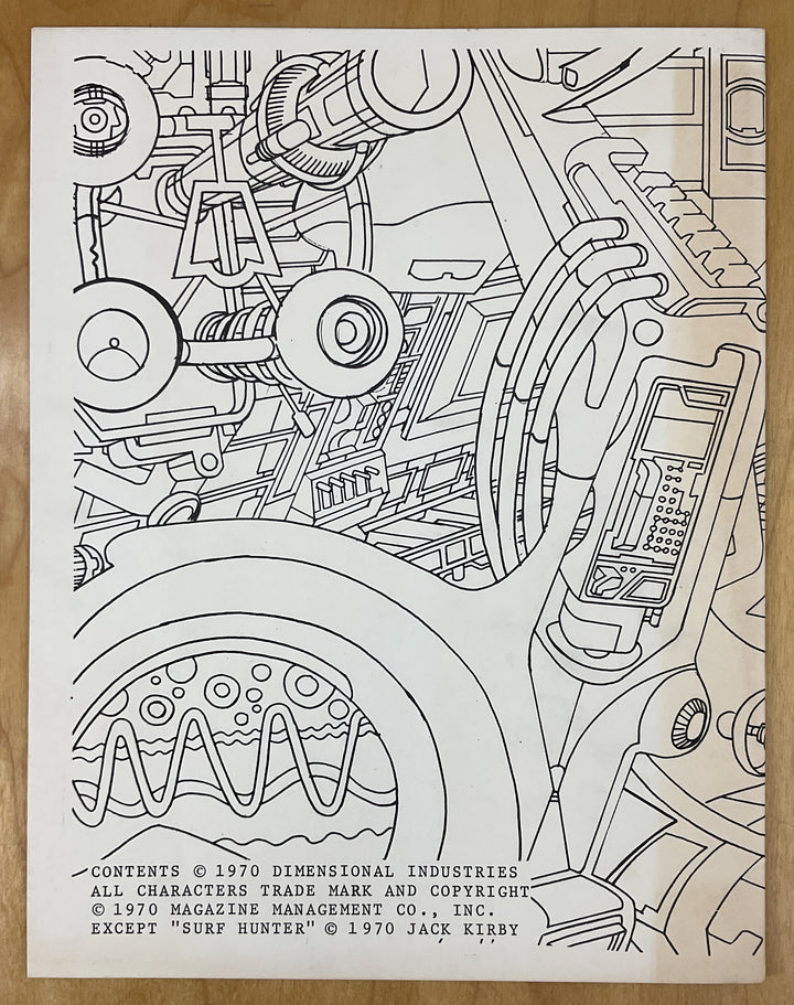 Jack Kirby Portfolio (1970)