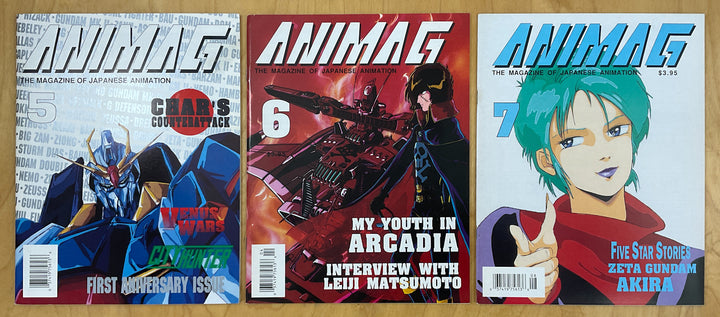 Animag: The Magazine of Japanese Animation - 13 Issue Lot