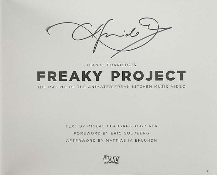 Juanjo Guarnido's Freaky Project - Signed