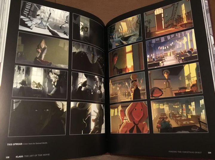 Klaus - The Art of the Movie - First Printing Signed with a Drawing