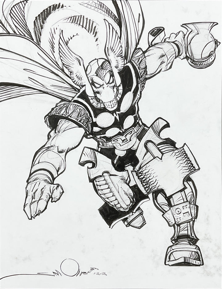 Walter Simonson's The Mighty Thor Artist's Edition Remarqued Edition (Sketch Cover)