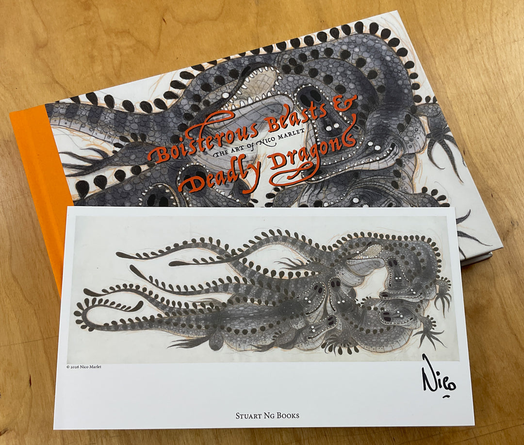 Boisterous Beasts & Deadly Dragons: The Art of Nico Marlet - With a Signed Ex-Libris