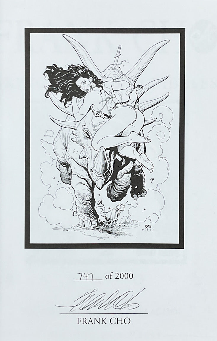 Frank Cho - Sketches and Scribbles, Book 1 - Signed & Numbered