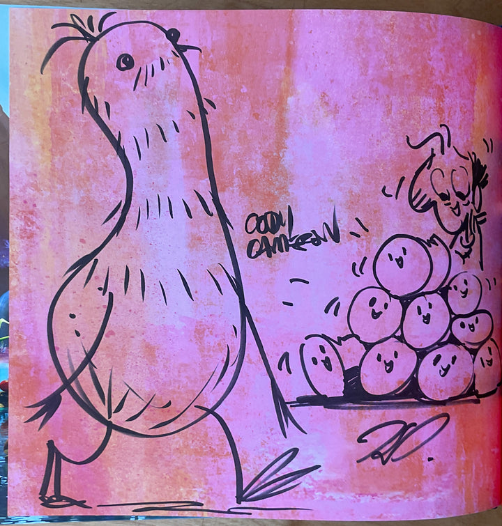 The Art of Cloudy with a Chance of Meatballs 2 - Signed by Four Artists with Drawings