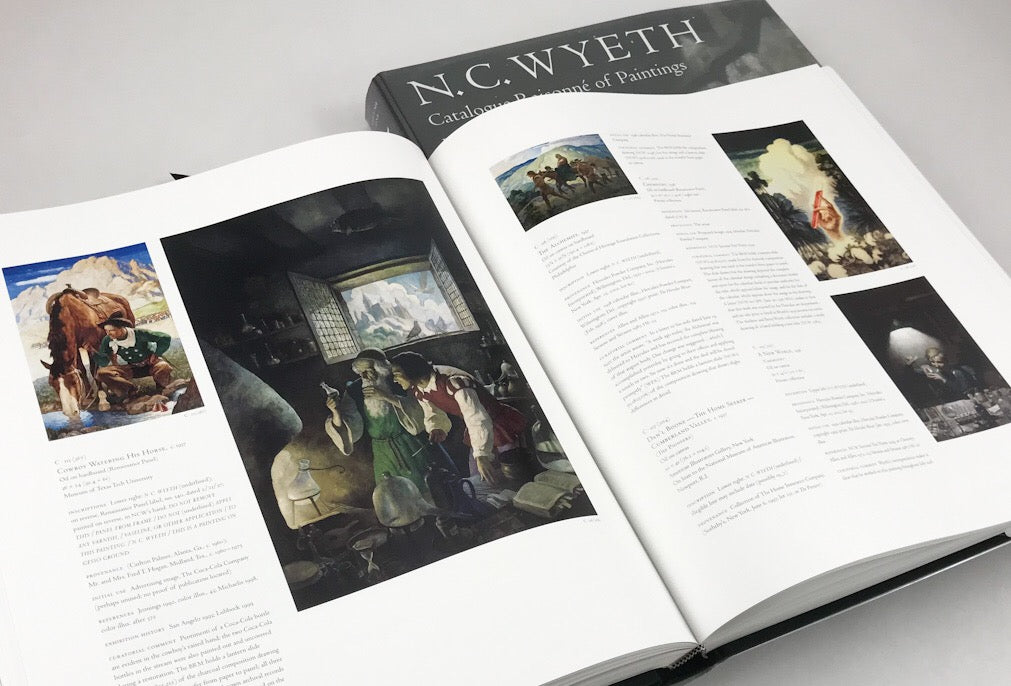 N.C. Wyeth A Catalogue Raisonne of Paintings Stuart Ng Books