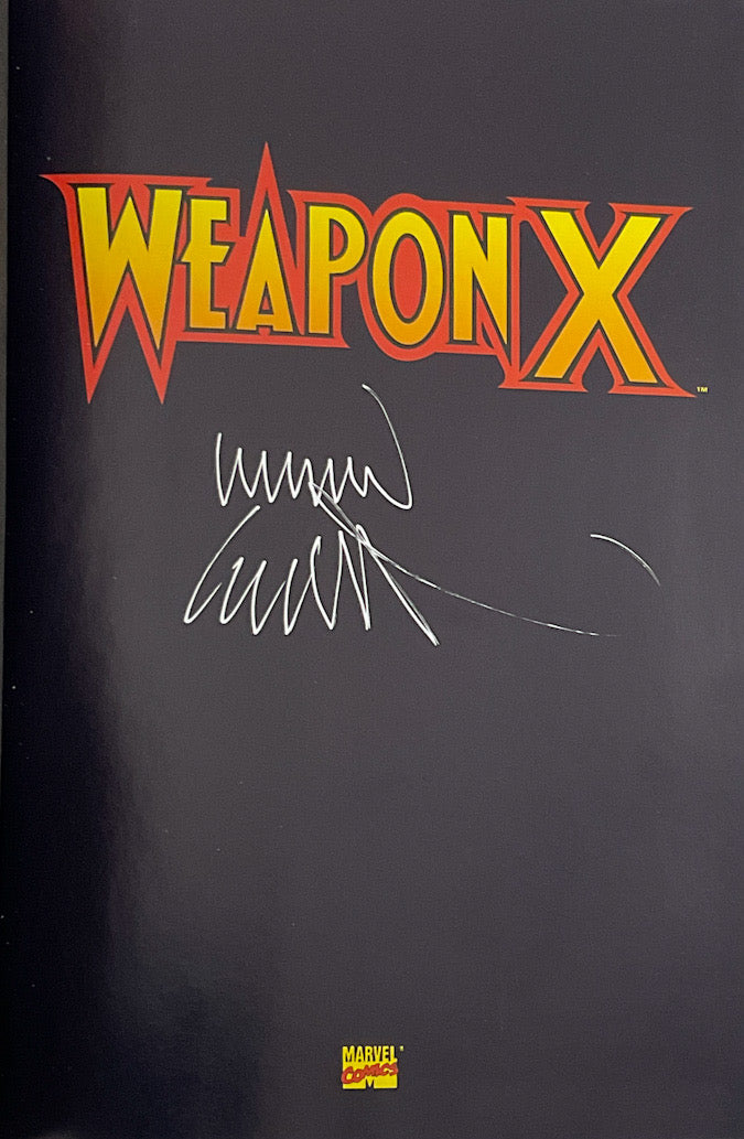 Weapon X (1993) - Signed Hardcover First