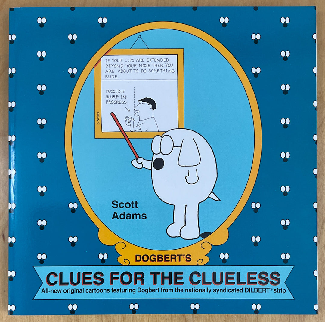 Dogbert's Clues for the Clueless - Inscribed with a Drawing