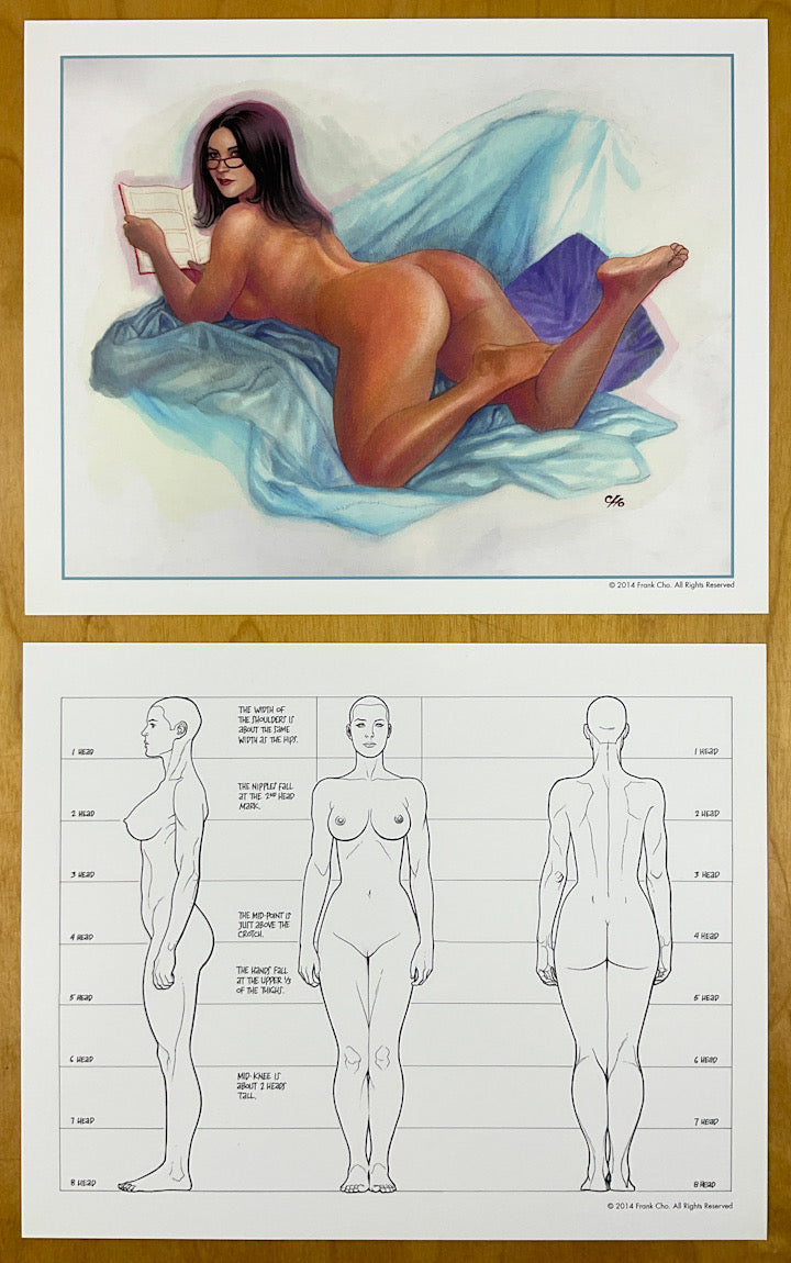 Drawing Beautiful Women: The Frank Cho Method - Hardcover Deluxe Edition - Signed & Numbered