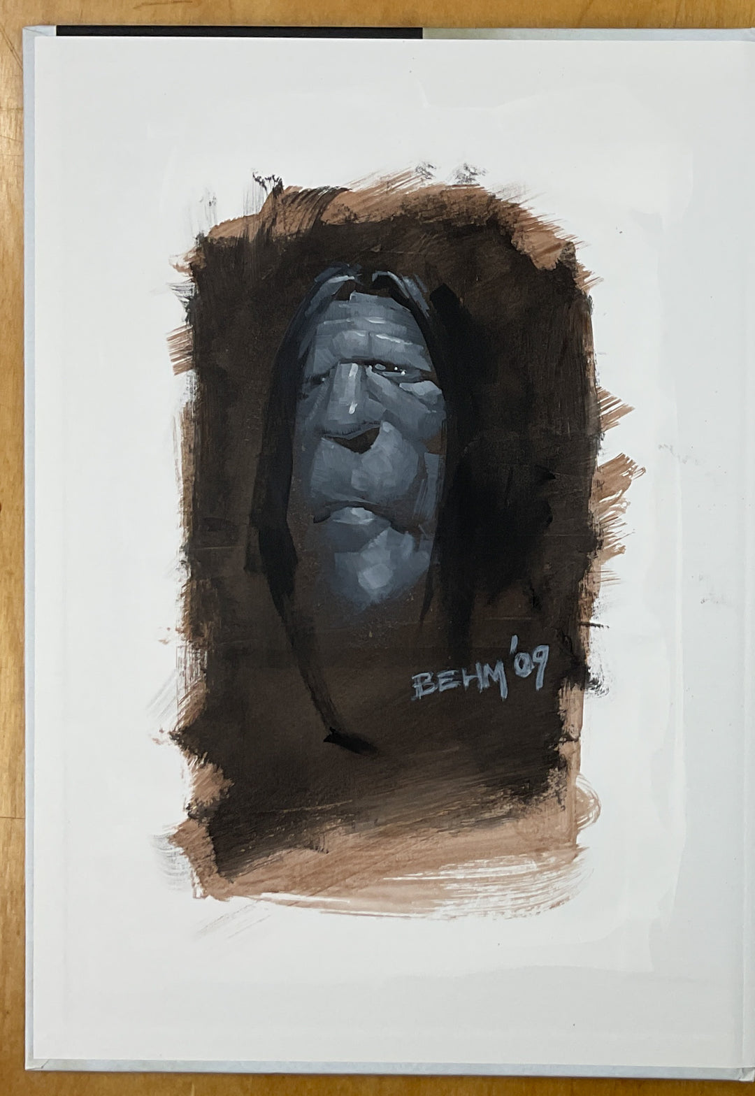 Nightwork: The Art of Mark Behm - with an Original Painting