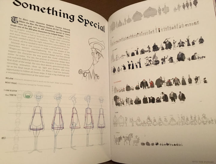 Klaus - The Art of the Movie - First Printing Signed with a Drawing