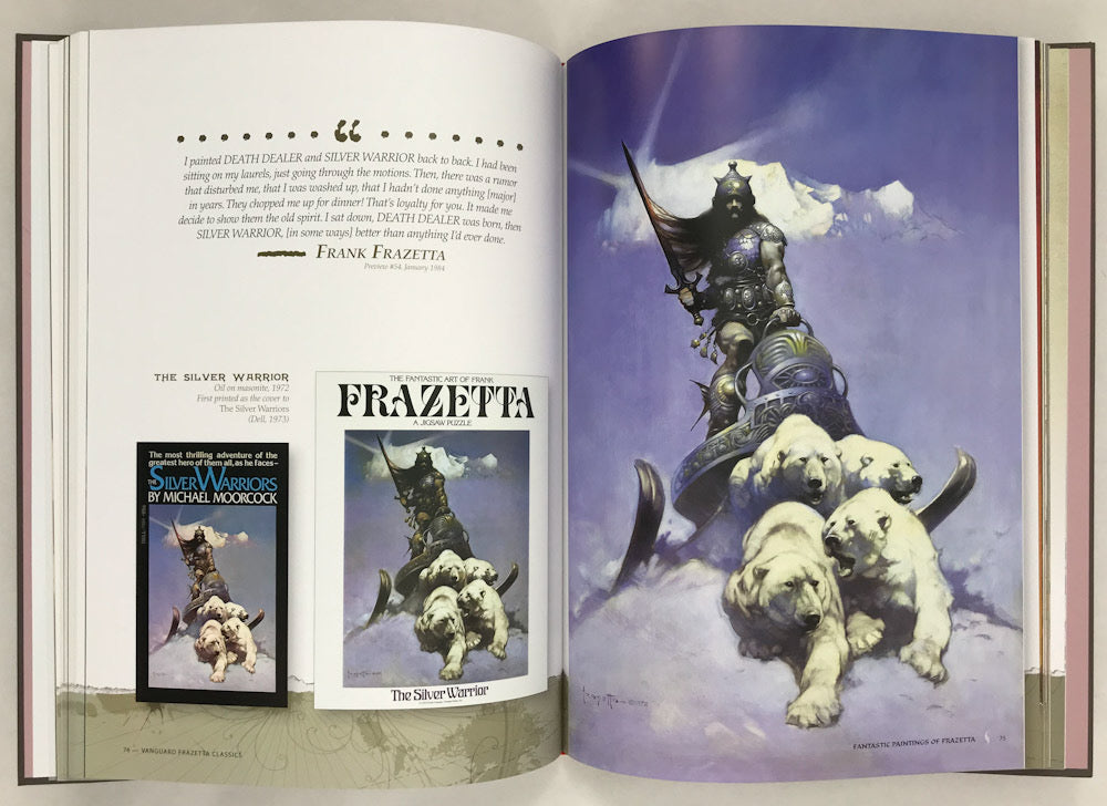 Fantastic Paintings of Frazetta - Deluxe Signed Hardcover First