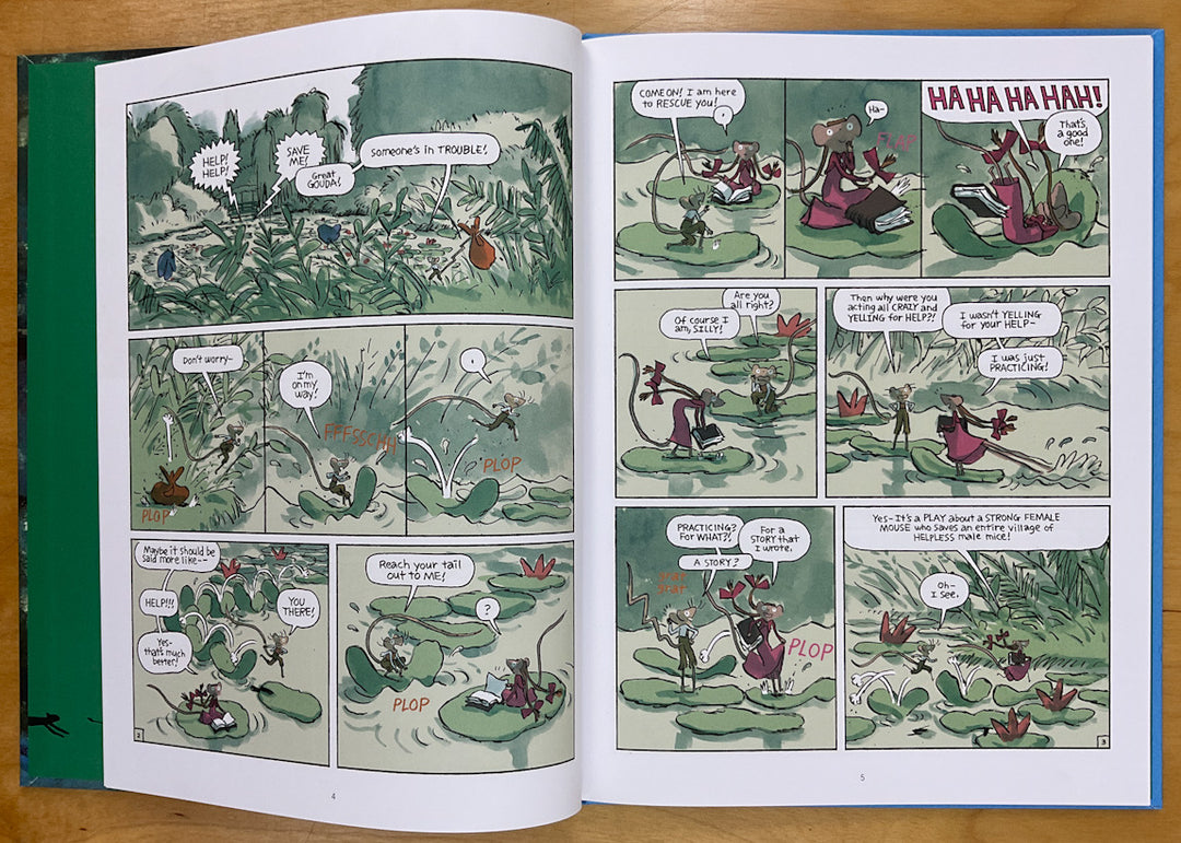 Musnet: The Mouse of Monet - Inscribed with a Drawing