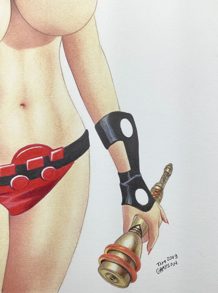 Big Barda Pin-Up